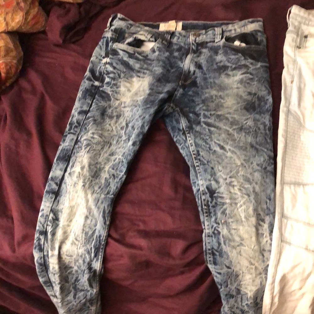 H&M biker jeans